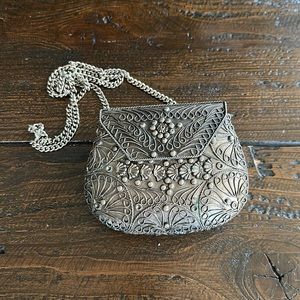 Vintage metal small purse